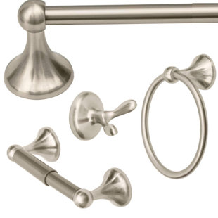 Nickel Bathroom Hardware Sets You'll Love in 2021 | Wayfair